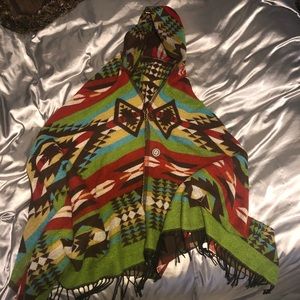 western poncho